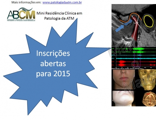 Mini Residência em Patologia da ATM – Cursos para 2015!!!